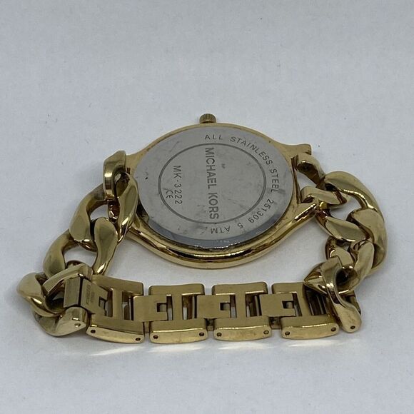 Michael Kors Runway MK3222 Womens Stainless Steel Analog Dial Quartz Watch MP783 - Picture 9 of 9